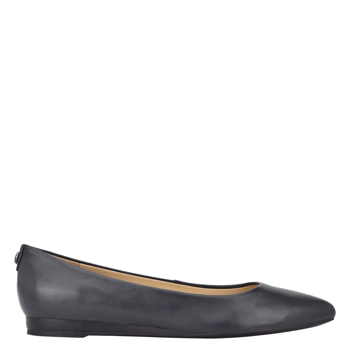 Nine West Ferdi 9x9 Pointy Kappe Flats Damen Navy | 5613EXSZN