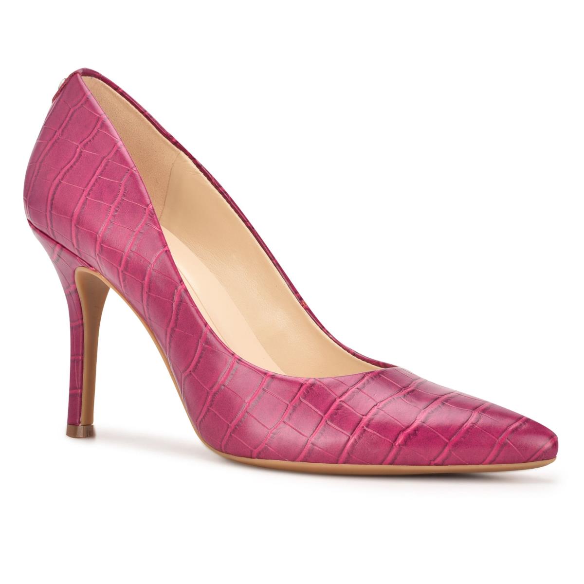 Nine West Fifth 9x9 Pointy Kappe Pumps Damen Rosa | 0158WAUQF