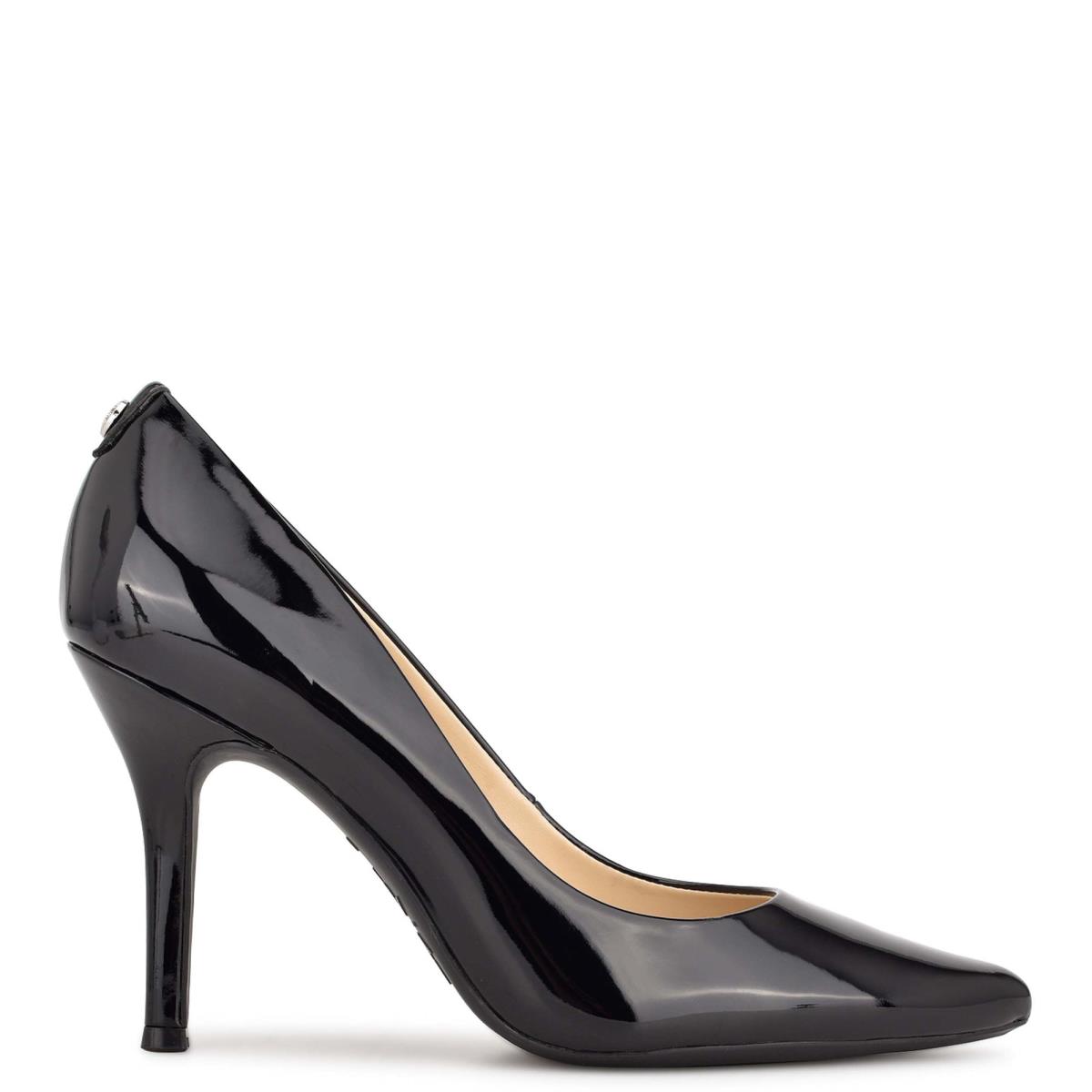 Nine West Fifth 9x9 Pointy Kappe Pumps Damen Schwarz | 8235EICDL