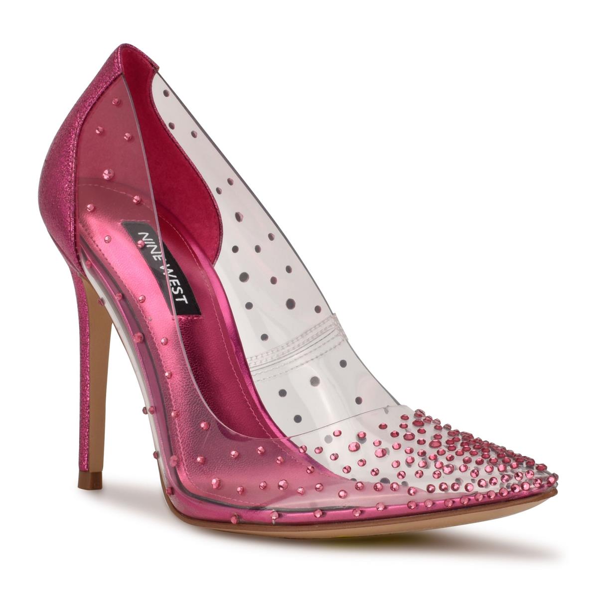 Nine West Franca Kleider Pumps Damen Rosa | 6128DEJNS