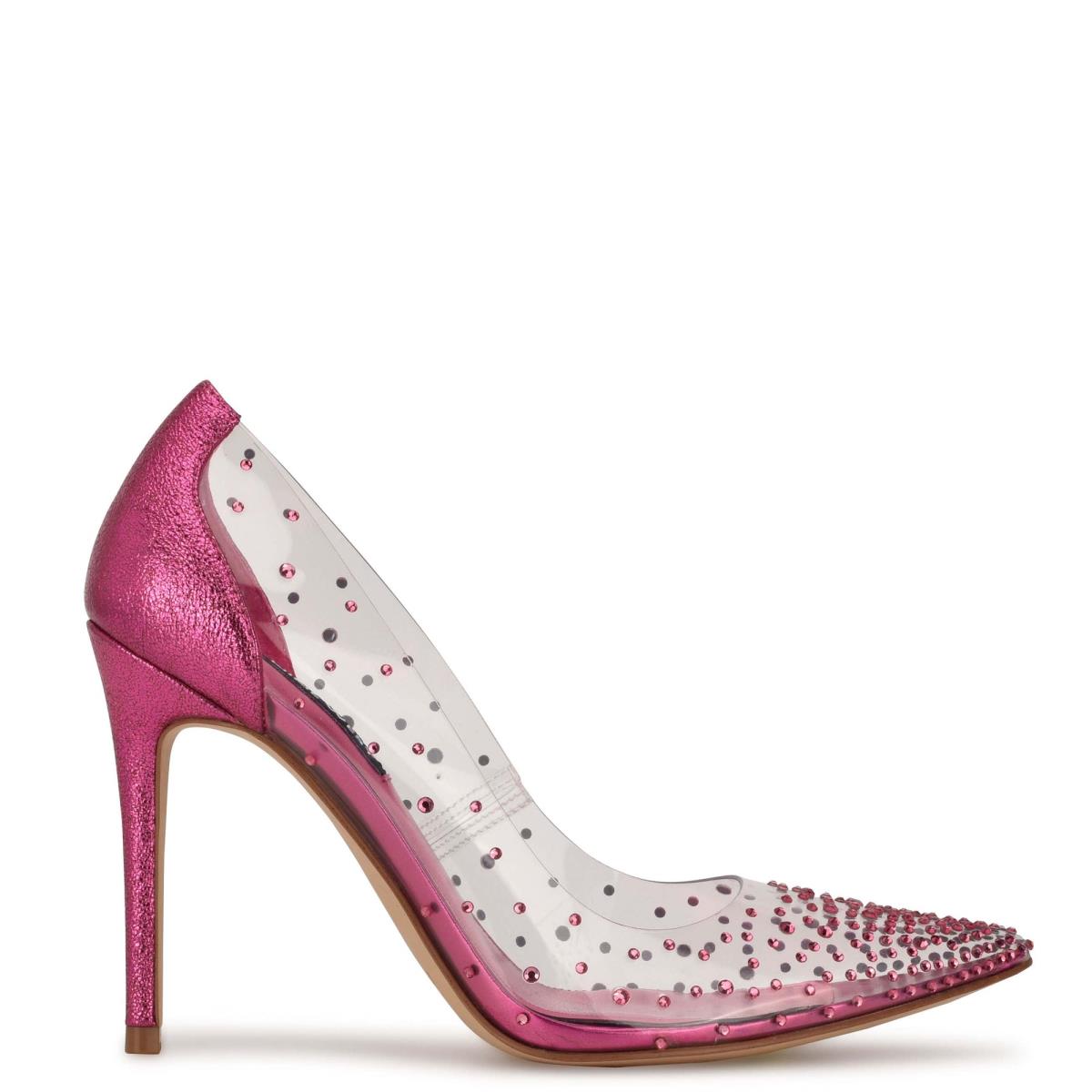 Nine West Franca Kleider Pumps Damen Rosa | 6128DEJNS