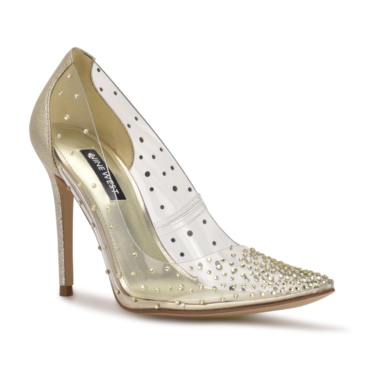 Nine West Franca Kleider Pumps Damen Silber | 3756JIYTM