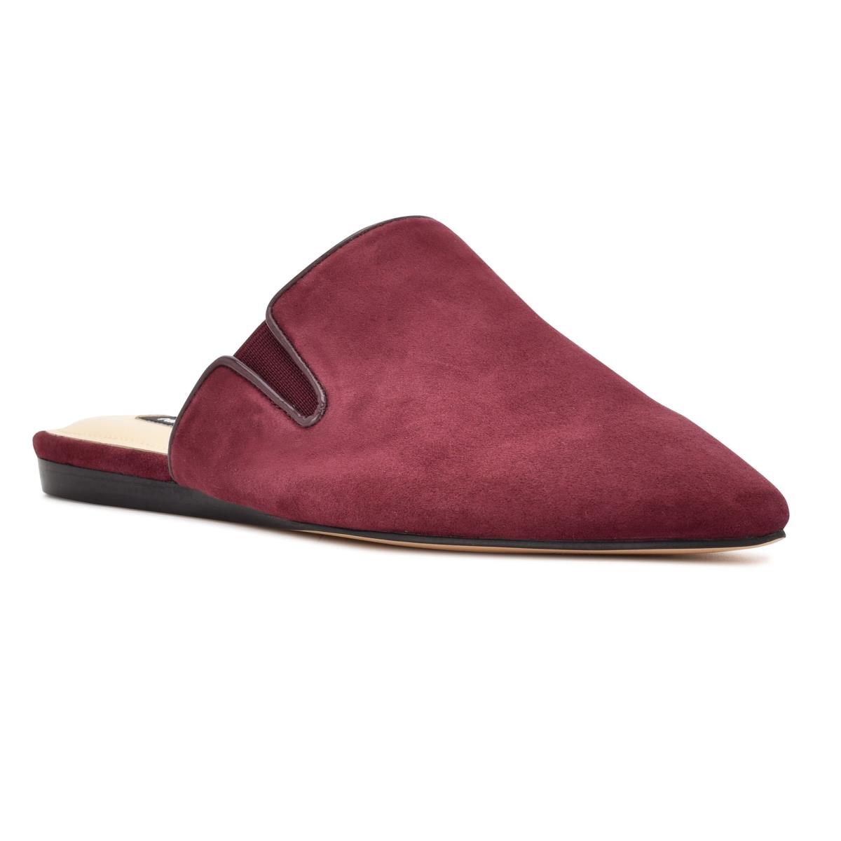 Nine West Freeda Pointy Kappe Mules Damen Bordeaux | 7498HITJD