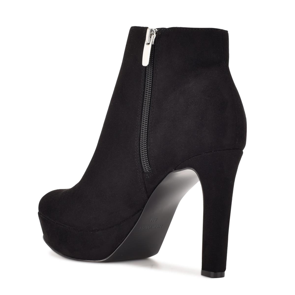 Nine West Glowup Plattform Stiefeletten Damen Schwarz | 0378DJNKE