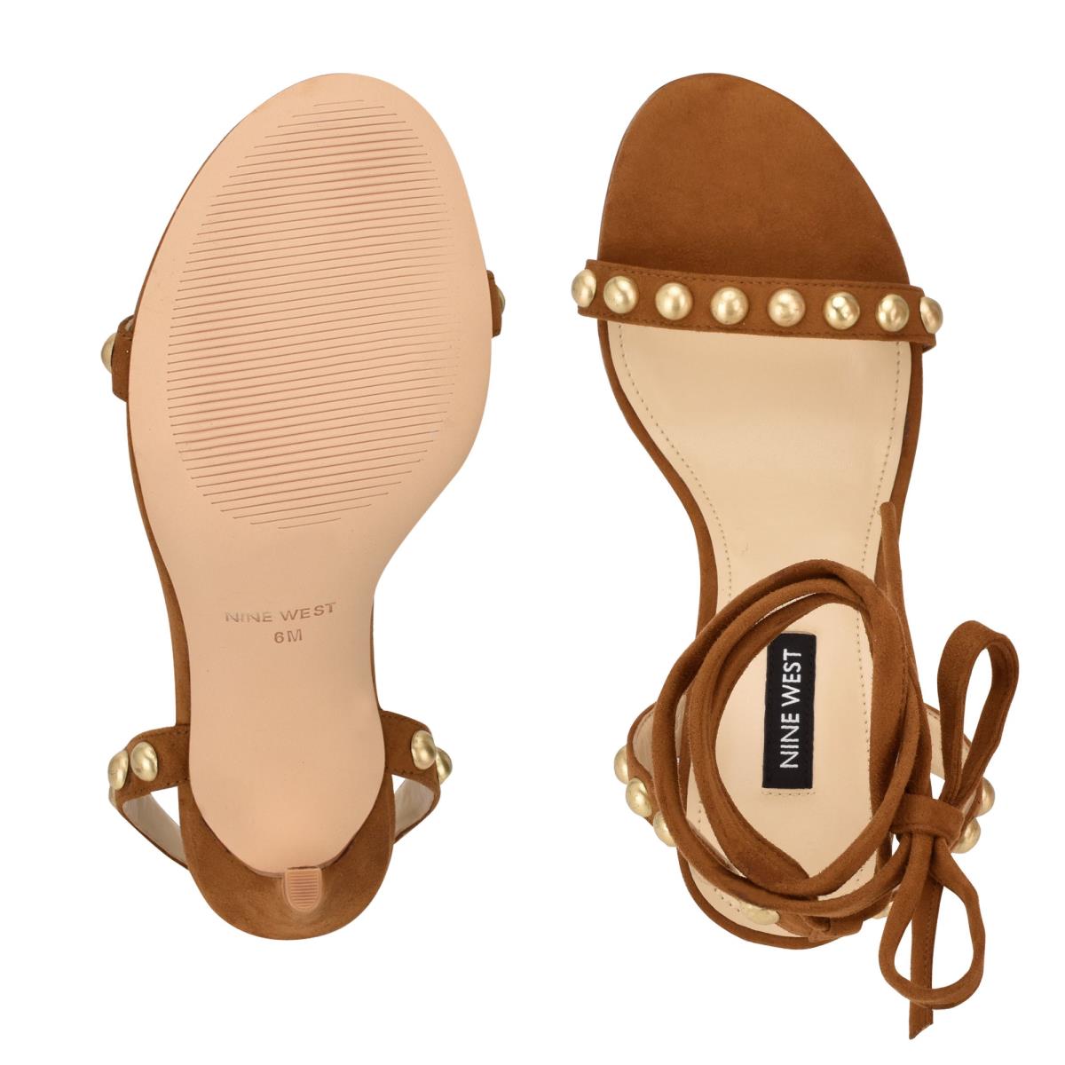 Nine West Istelle Sandalen Absatz Damen Braun | 3486AFLPV