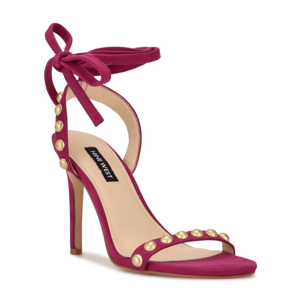 Nine West Istelle Sandalen Absatz Damen Rot | 8091UTYHV