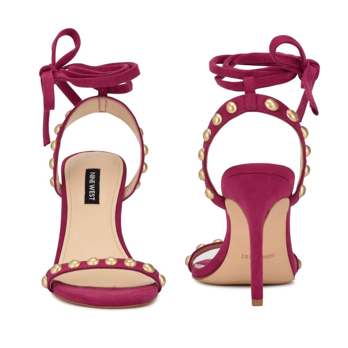 Nine West Istelle Sandalen Absatz Damen Rot | 8091UTYHV