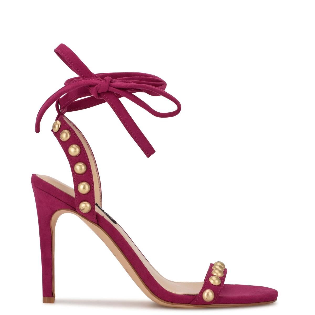 Nine West Istelle Sandalen Absatz Damen Rot | 8091UTYHV