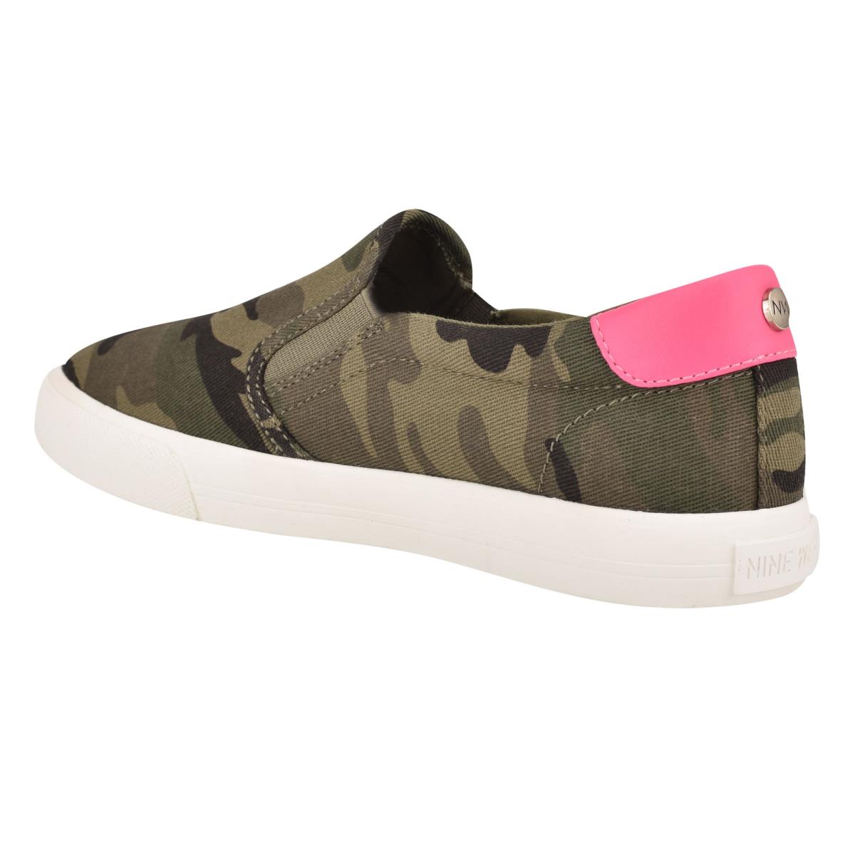 Nine West Lala Slip-on-sneakers Damen Camouflage | 7038DKXJQ