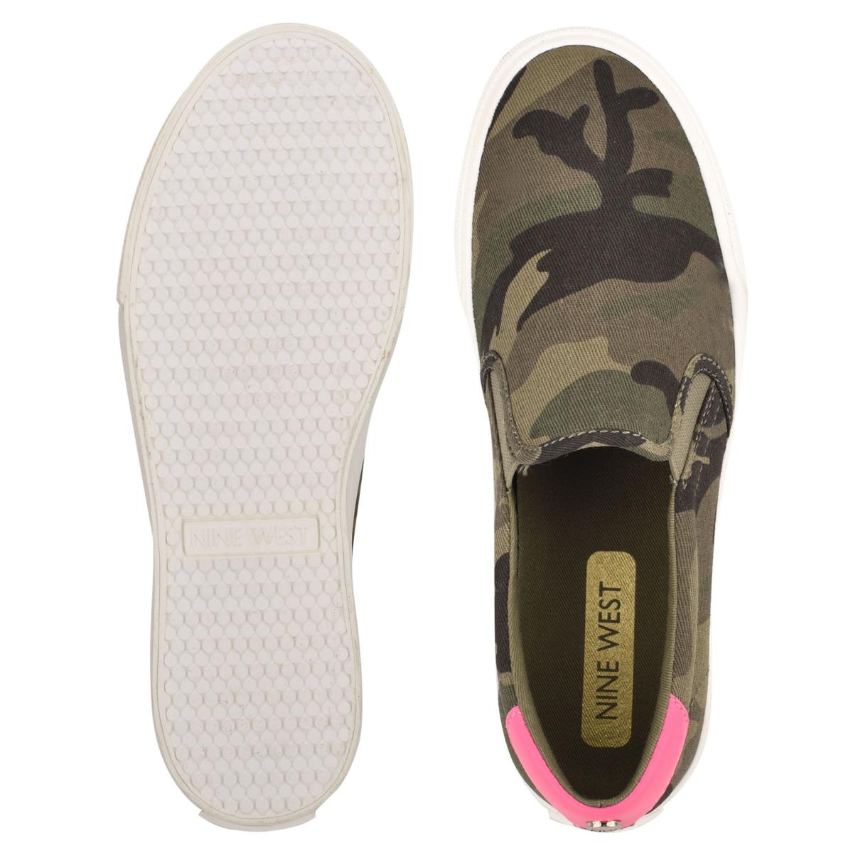 Nine West Lala Slip-on-sneakers Damen Camouflage | 7038DKXJQ