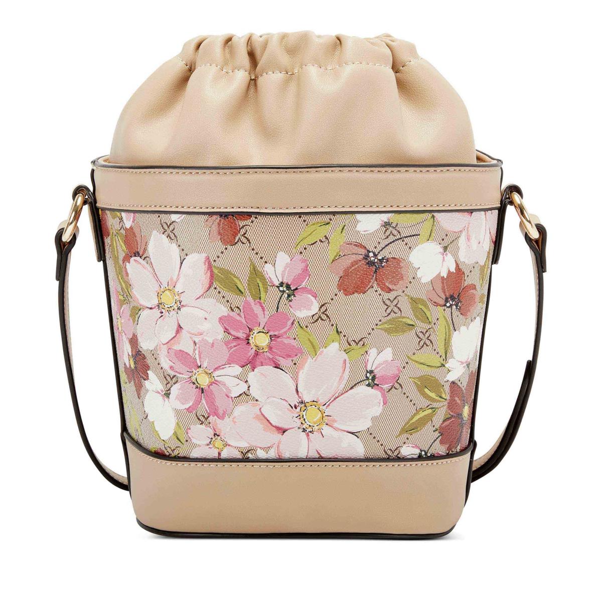 Nine West Laylin Drawstring Bucket crossbody taschen Damen Blumen | 7953DGFTO