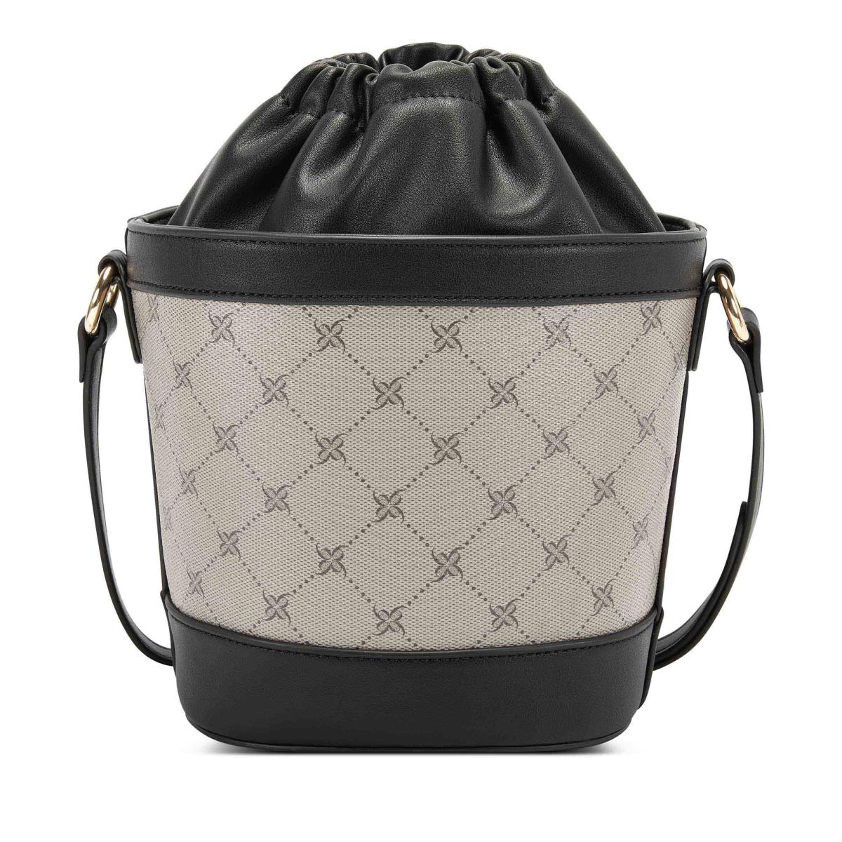 Nine West Laylin Drawstring Bucket crossbody taschen Damen Schwarz | 8249IHCGR