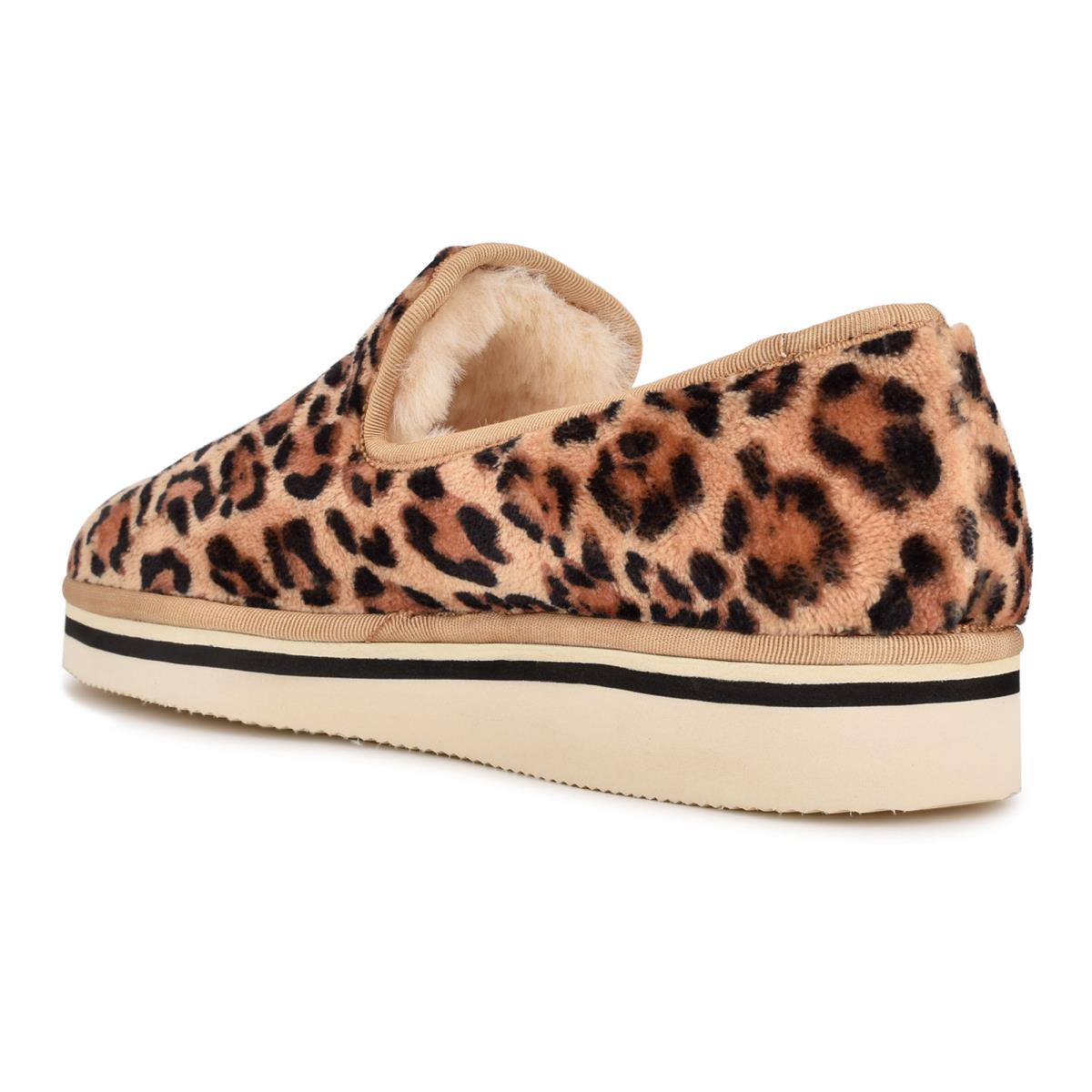 Nine West Laze Cozy Slip On Ballerinas Damen Leopard | 8795CKFAH