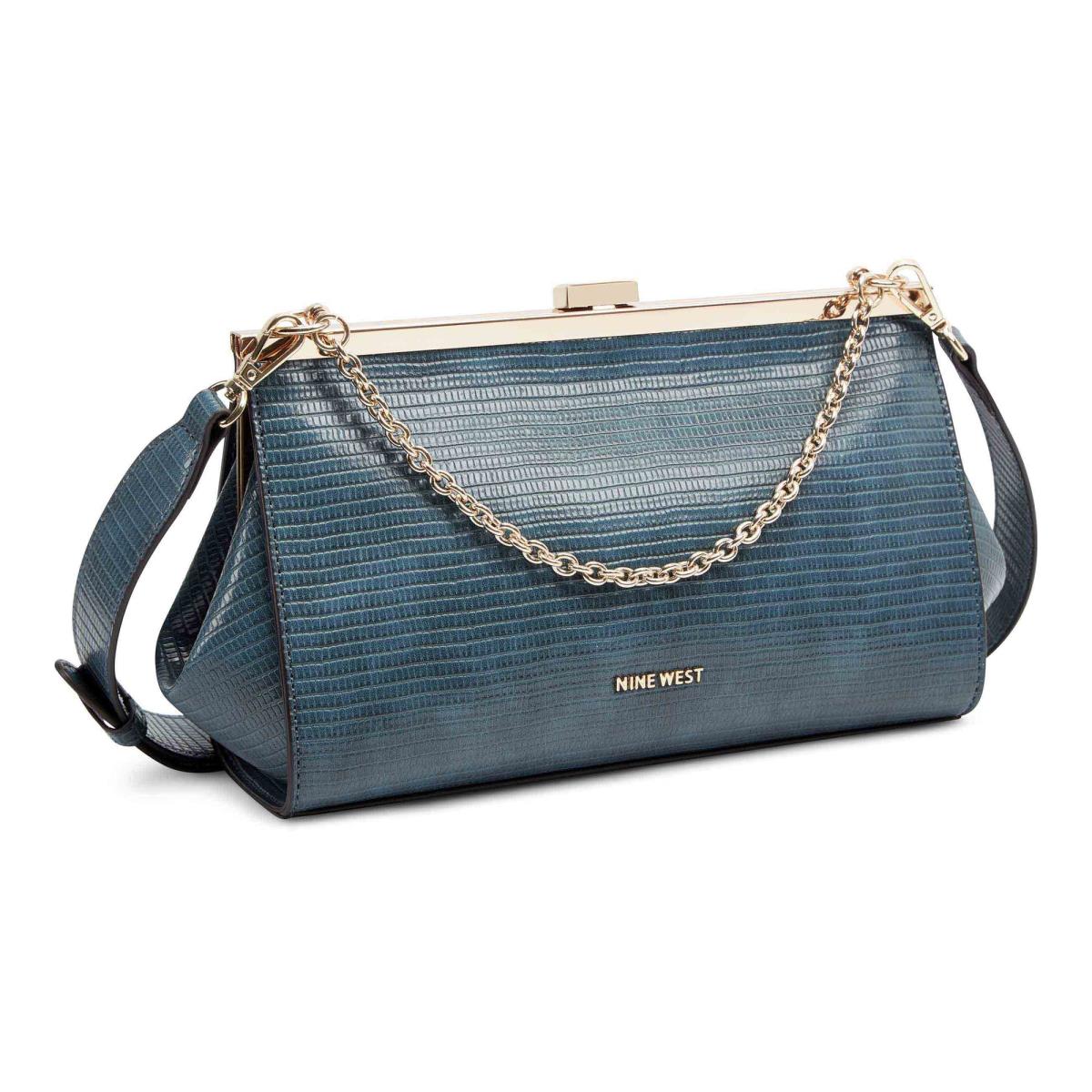 Nine West Mallorie Fram crossbody taschen Damen Blau | 6328WLKXR