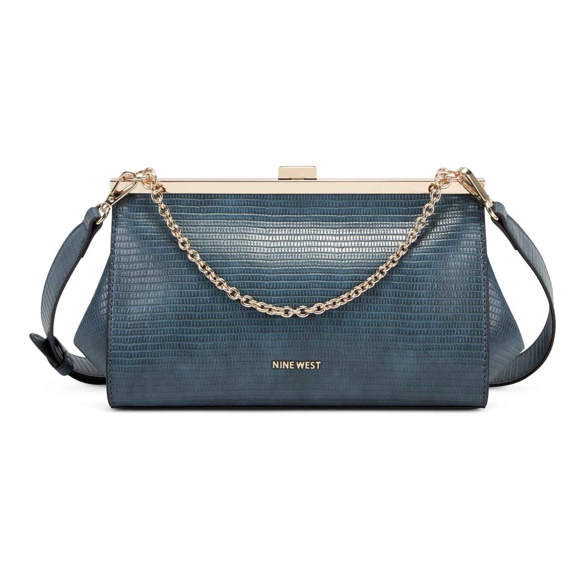 Nine West Mallorie Fram crossbody taschen Damen Blau | 6328WLKXR