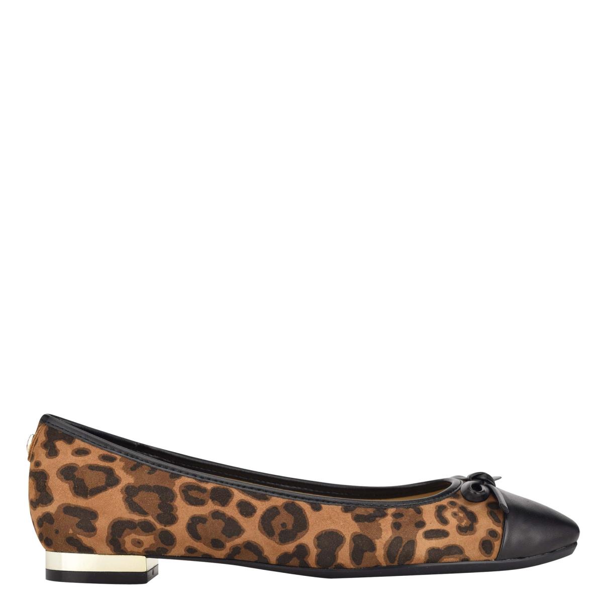 Nine West Olly 9x9 Ballet Ballerinas Damen Leopard | 7218SLGJM