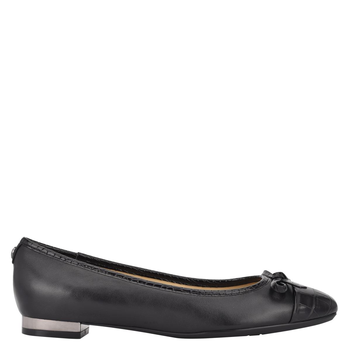 Nine West Olly 9x9 Ballet Flats Damen Schwarz | 5928BAWDF