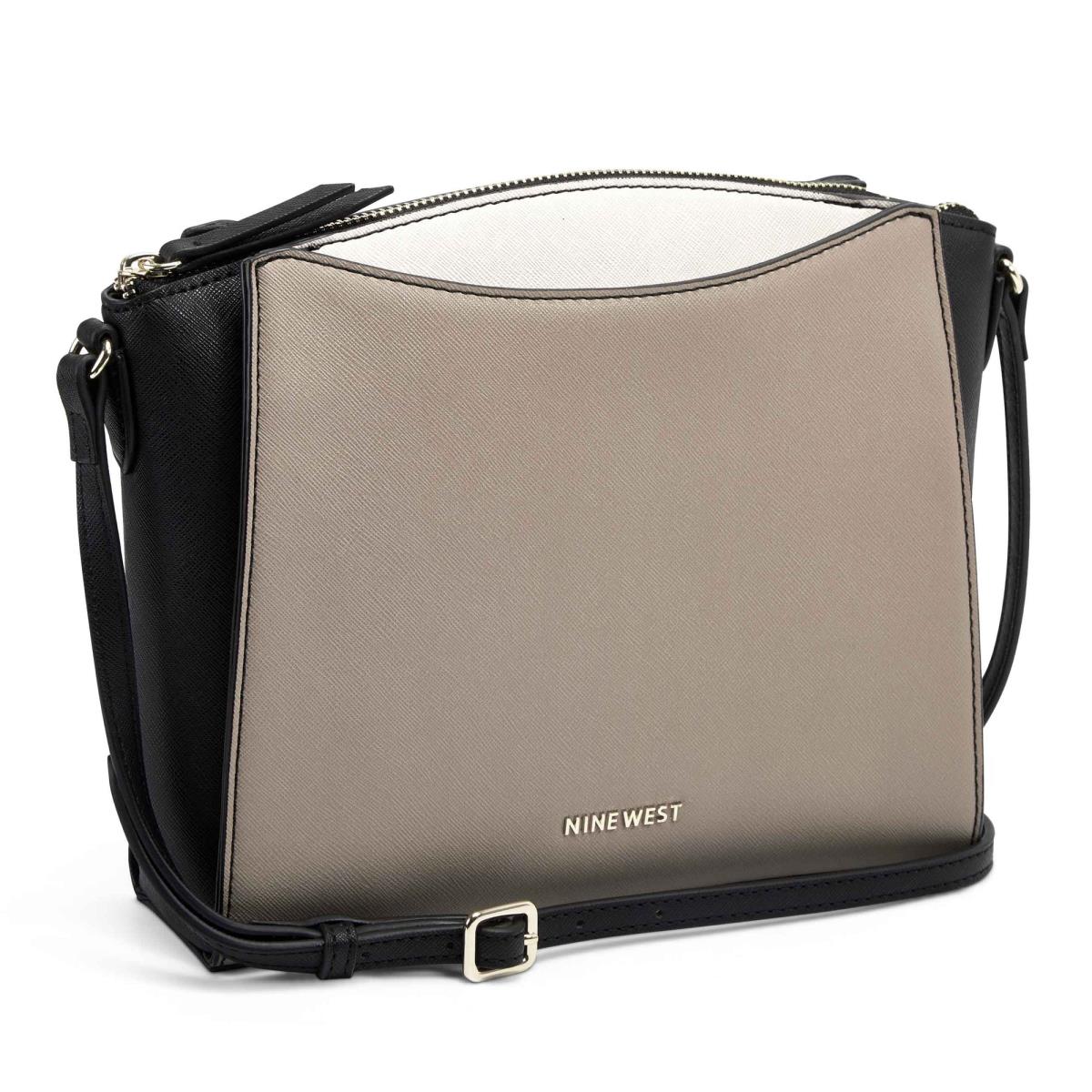 Nine West Paisley crossbody taschen Damen Schwarz Grau | 7518HEOAQ