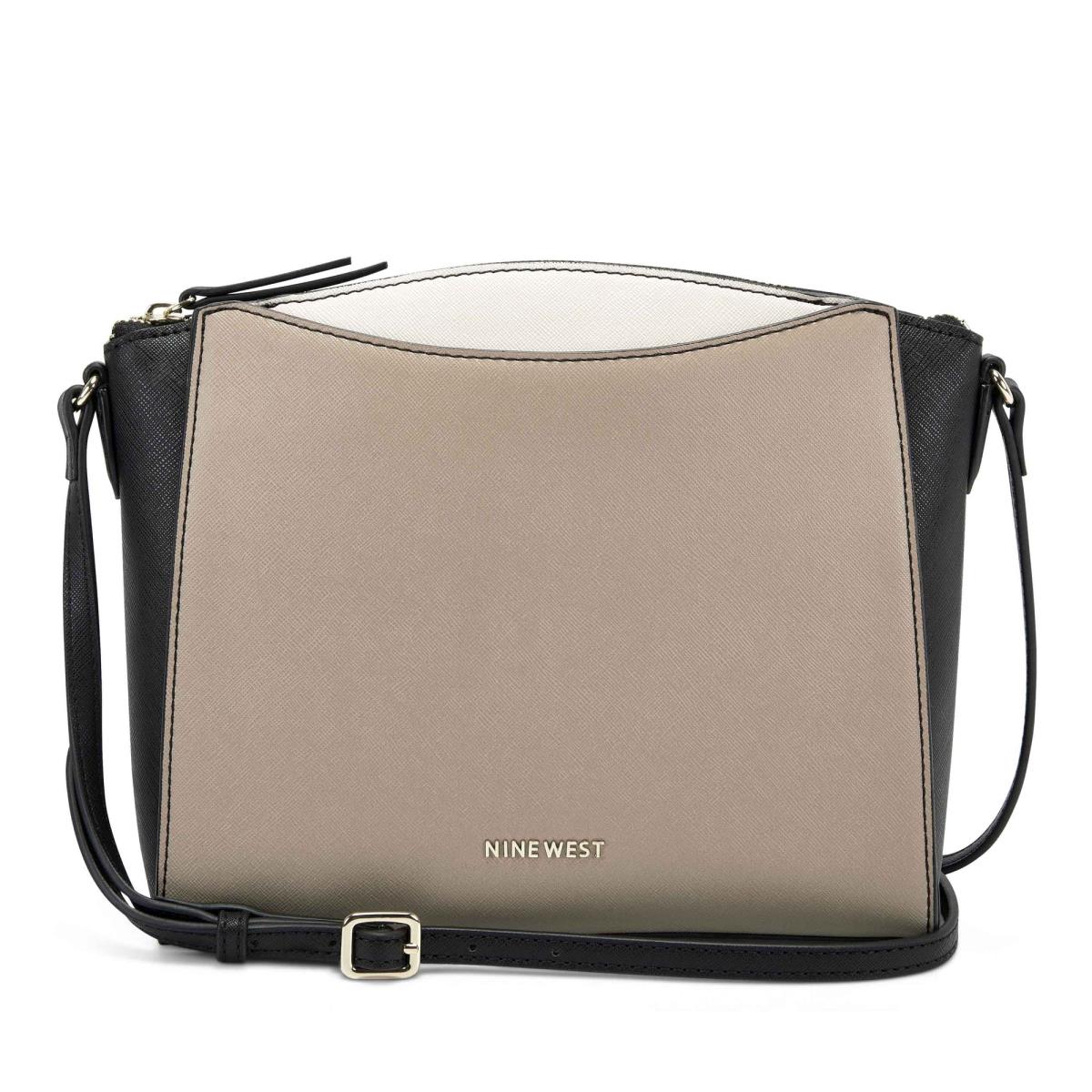 Nine West Paisley crossbody taschen Damen Schwarz Grau | 7518HEOAQ