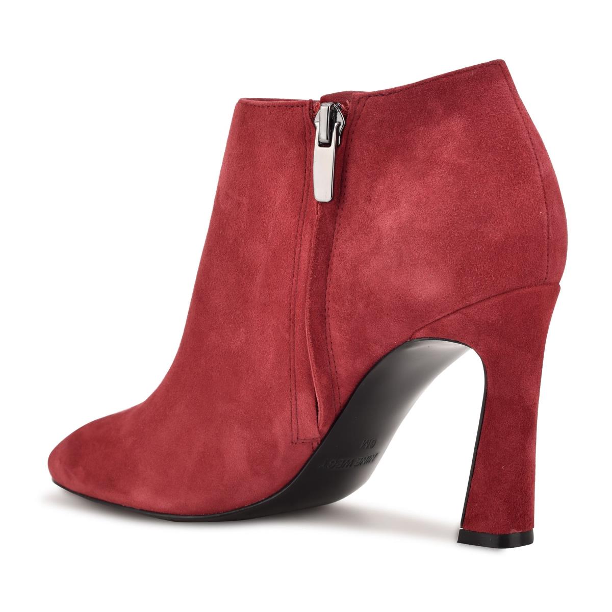 Nine West Raze Kleider Stiefeletten Damen Bordeaux | 3780FOYSJ