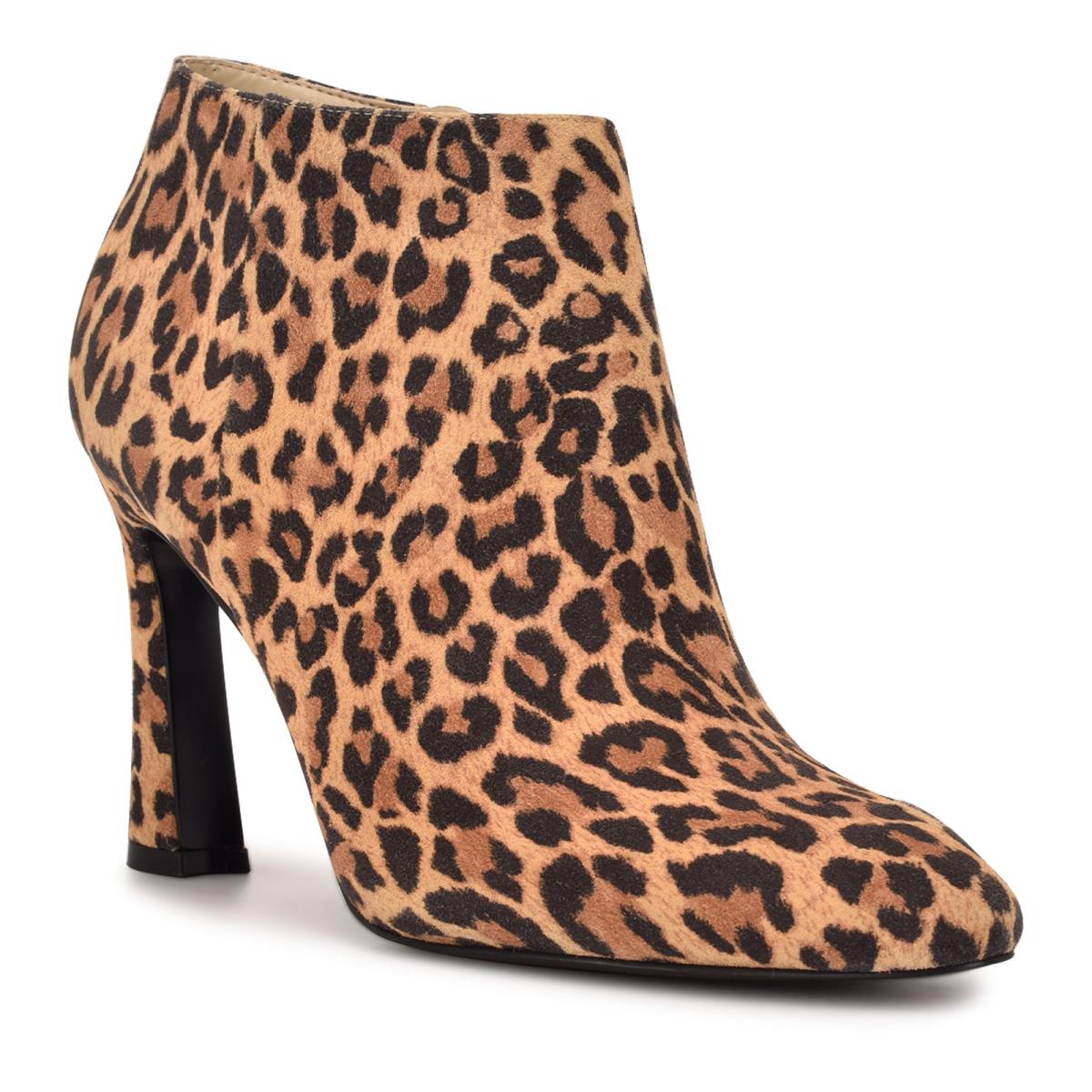 Nine West Raze Kleider Stiefeletten Damen Leopard | 4061FTNOM