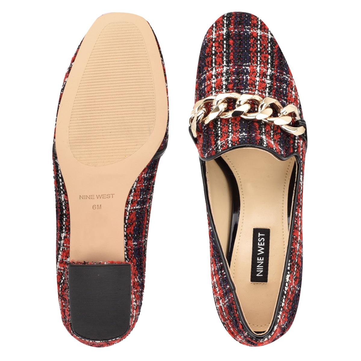 Nine West Remal Absatz Loafers Damen Rot | 1503THSEP