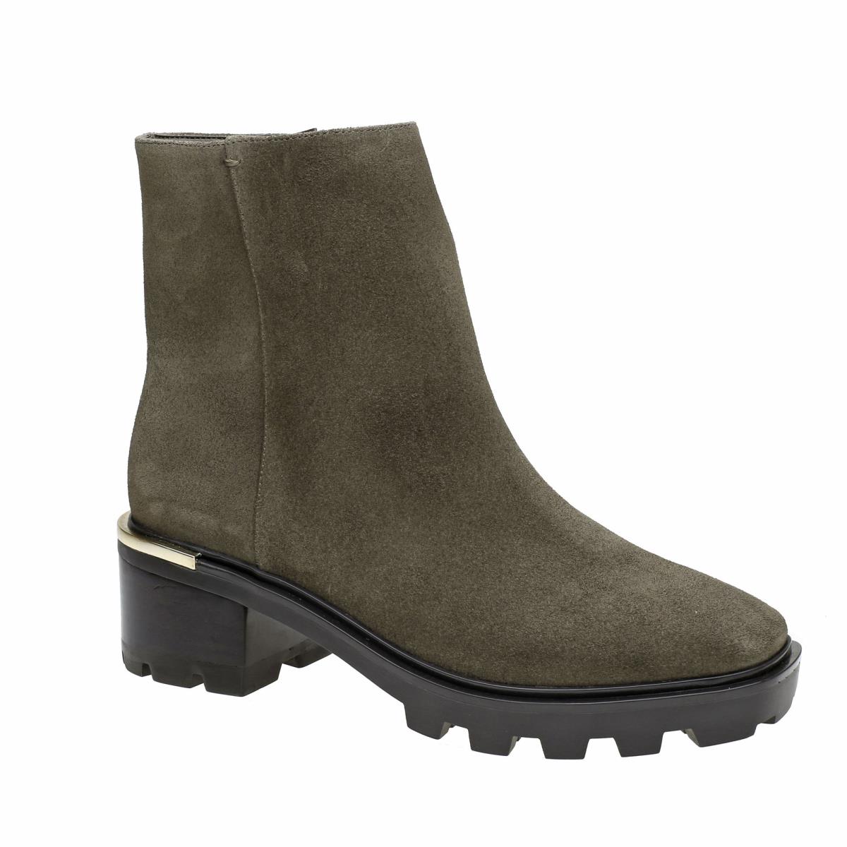 Nine West Remmie Lug Sole Stiefeletten Damen Schokolade | 1476YQJOC