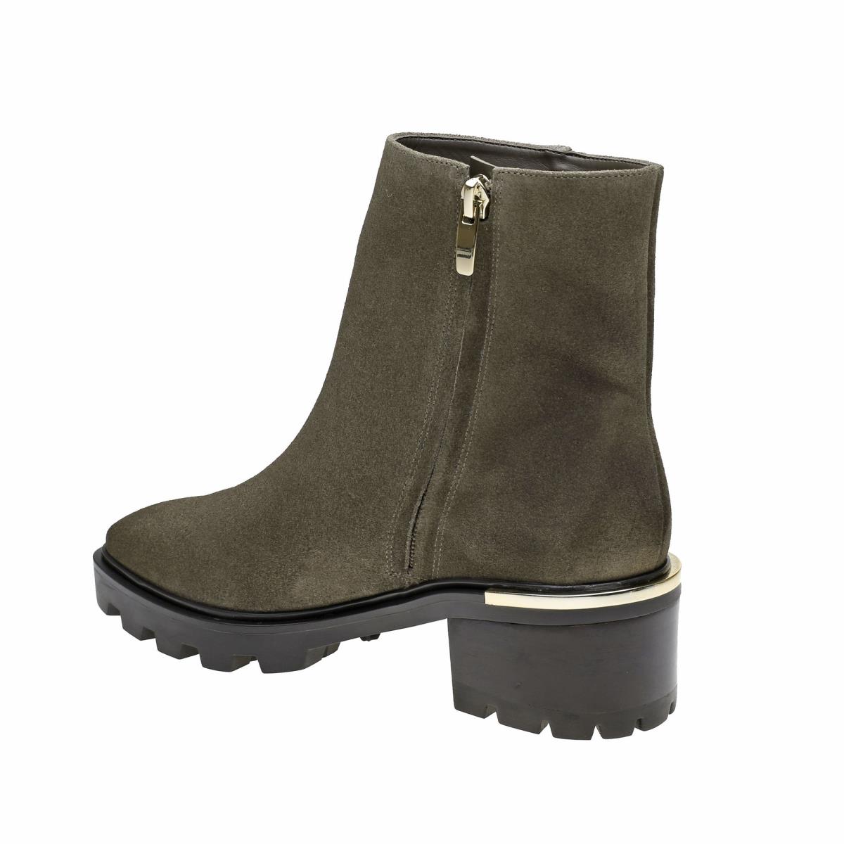 Nine West Remmie Lug Sole Stiefeletten Damen Schokolade | 1476YQJOC