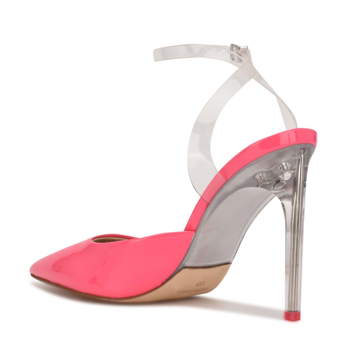 Nine West Sparkea Ankle Riemen Pumps Damen Rosa | 7834ELHAO