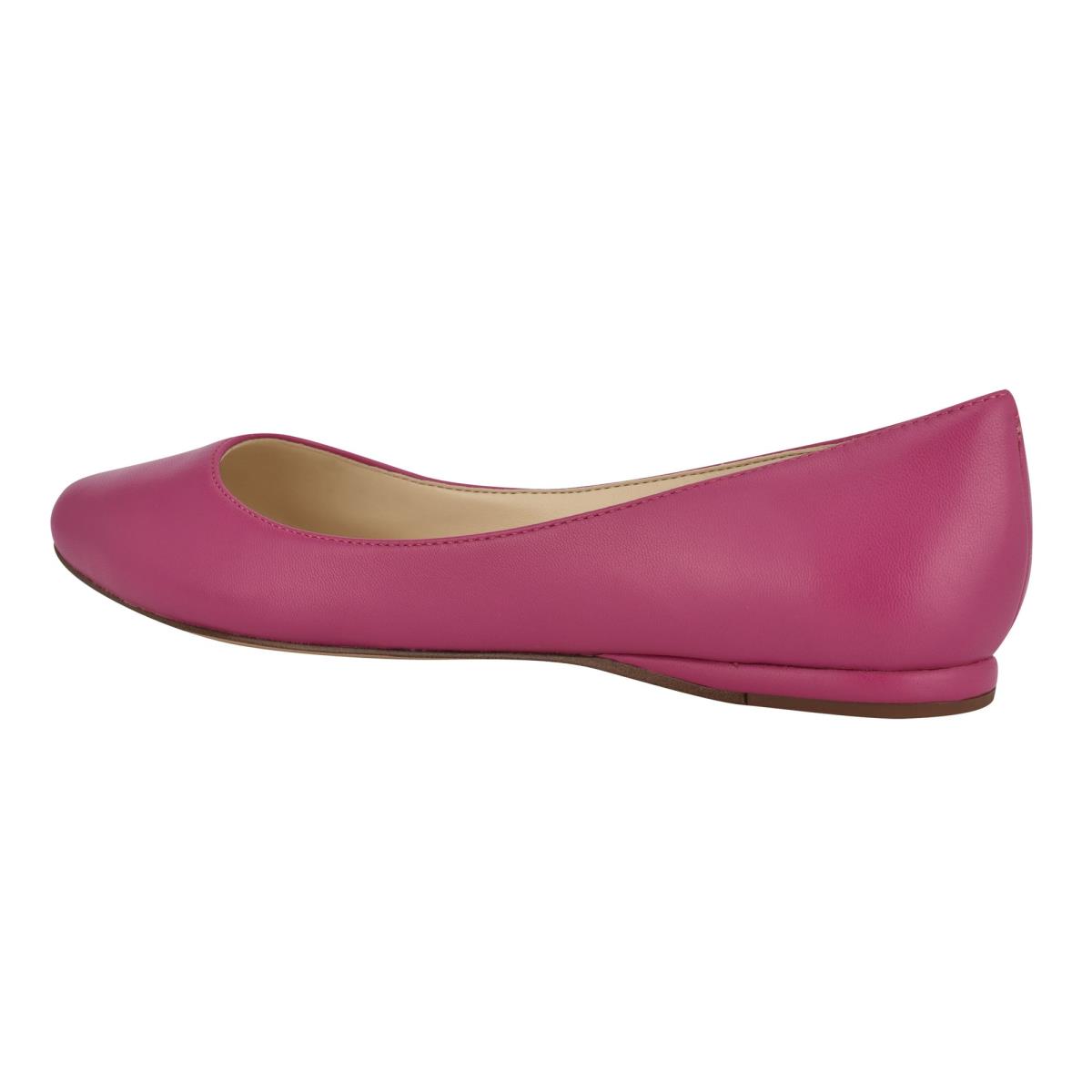 Nine West Speakup Almond Kappe Ballerinas Damen Rosa | 0512YAVRW