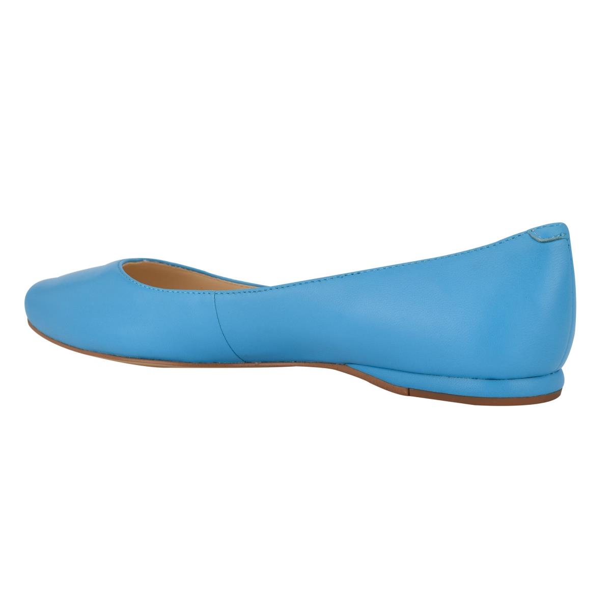 Nine West Speakup Almond Kappe Ballerinas Damen Blau | 1367CLNKH