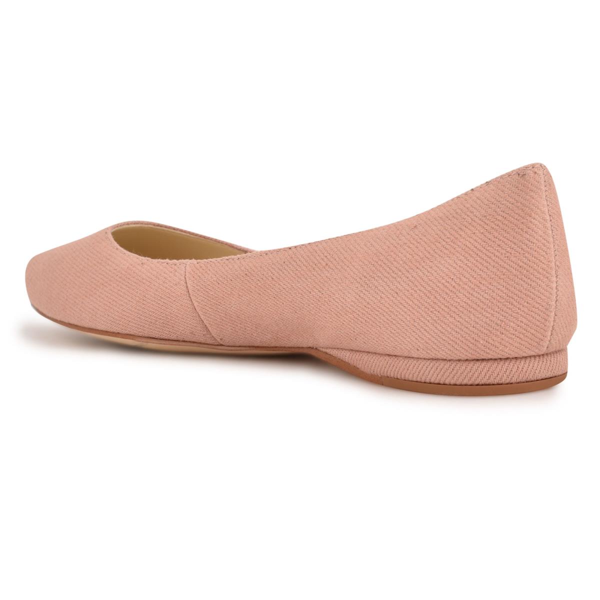 Nine West Speakup Almond Kappe Ballerinas Damen Rosa | 3214CWRJA