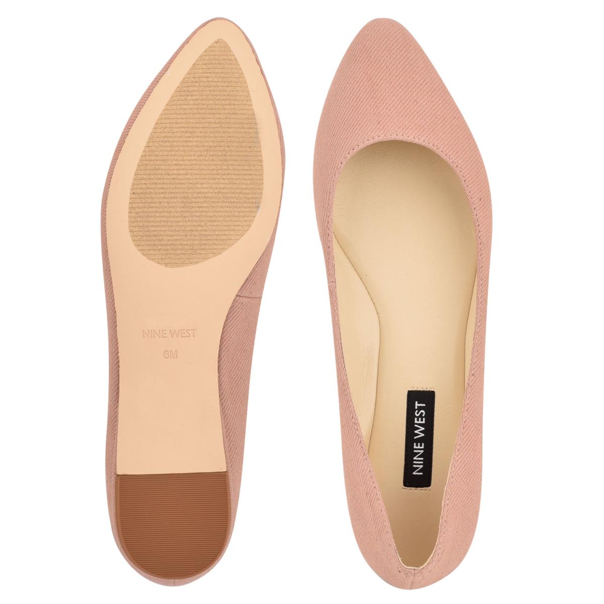 Nine West Speakup Almond Kappe Ballerinas Damen Rosa | 3214CWRJA