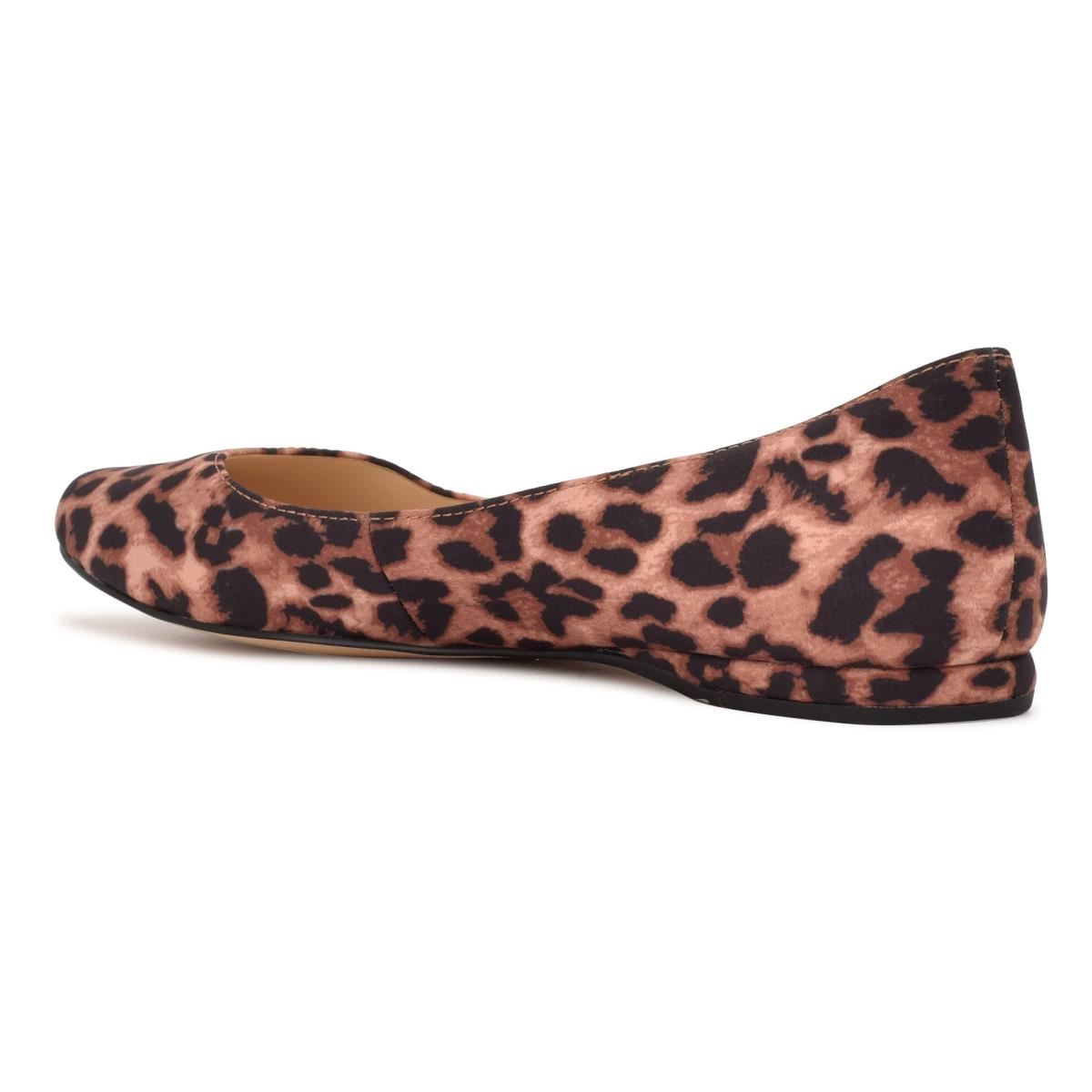 Nine West Speakup Almond Kappe Ballerinas Damen Leopard | 9841MKWZO