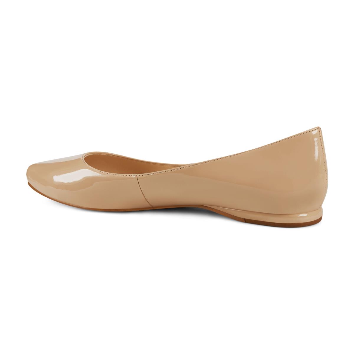 Nine West Speakup Almond Kappe Flats Damen Hellbeige | 0583JWQAO