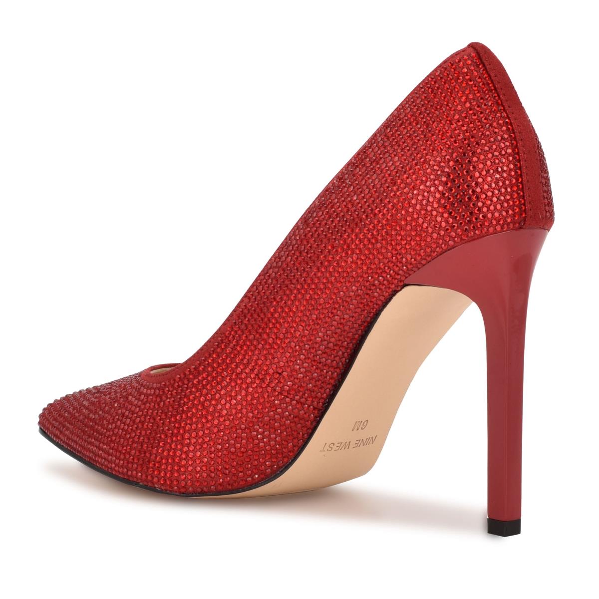 Nine West Tatiah Kleider Pumps Damen Rot | 6578MXDFI