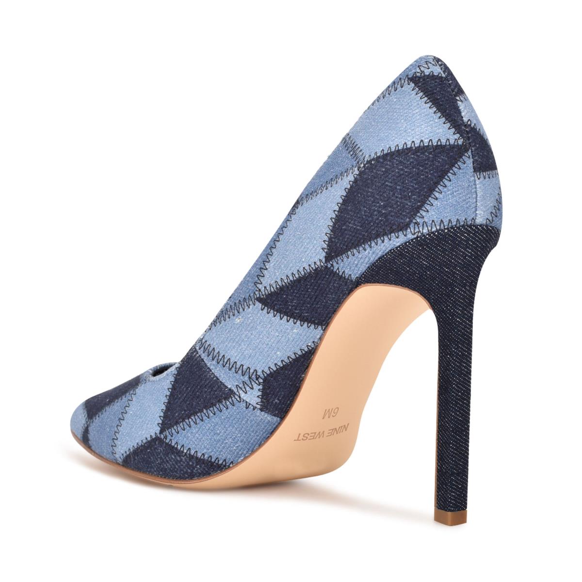 Nine West Tatiana Pointy Kappe Pumps Damen Blau | 4927WUGBE