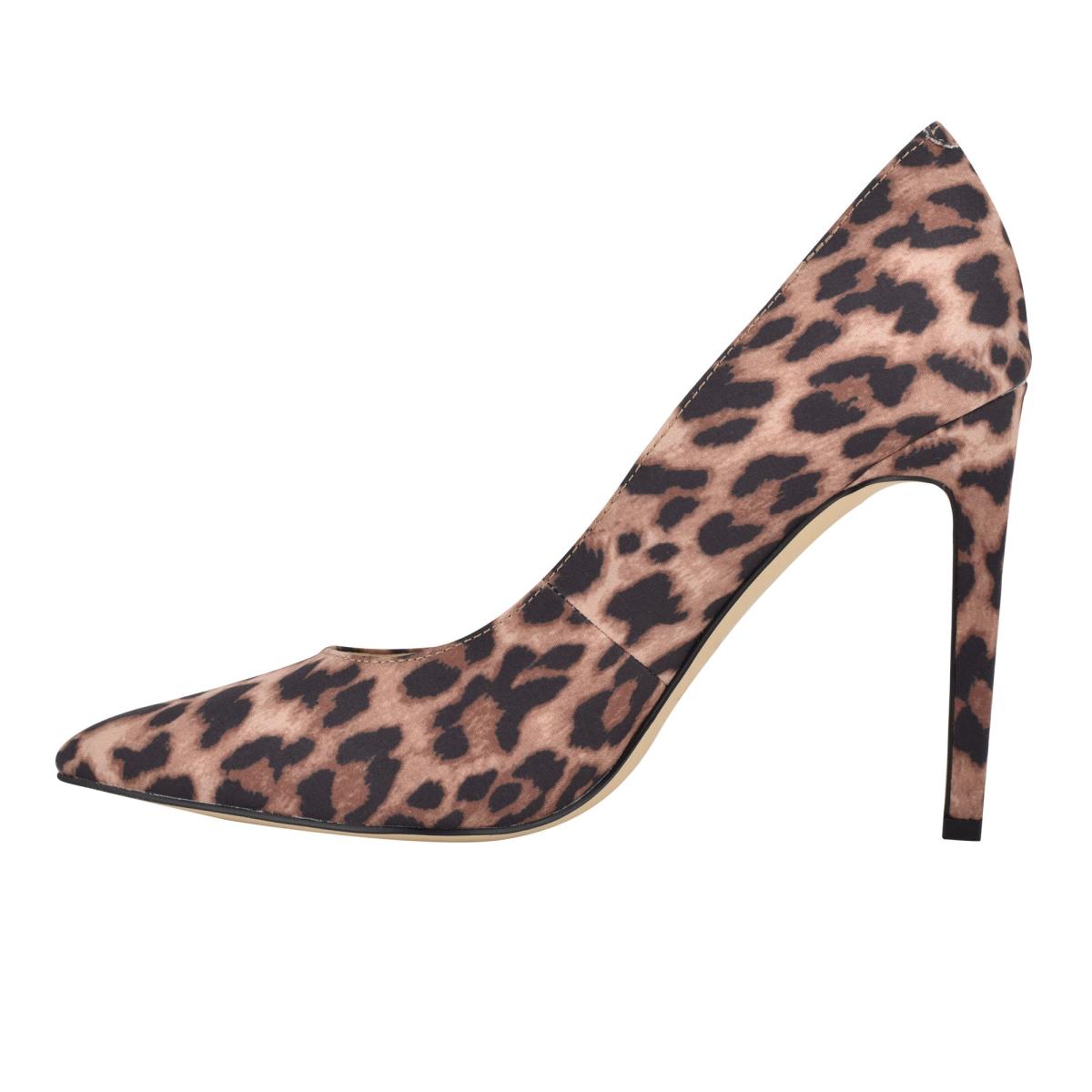 Nine West Tatiana Pointy Kappe Pumps Damen Leopard | 5147FIALN