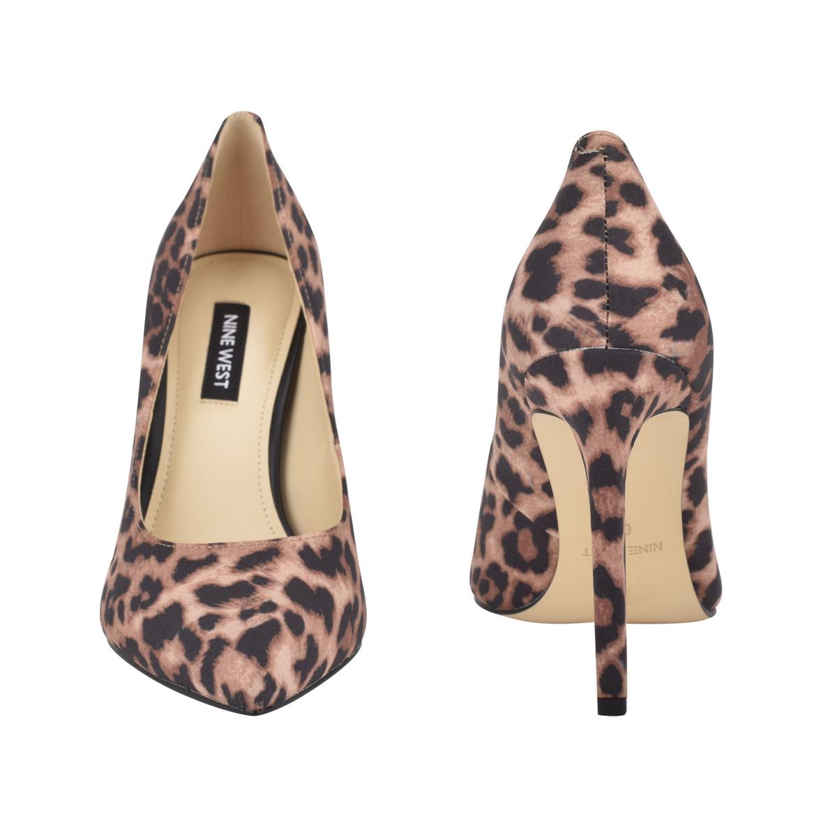 Nine West Tatiana Pointy Kappe Pumps Damen Leopard | 5147FIALN