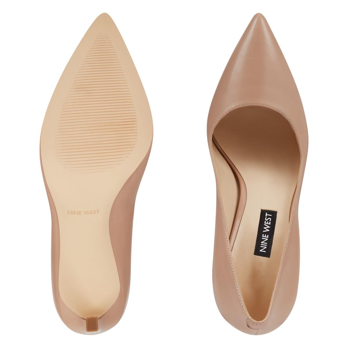 Nine West Tatiana Pointy Kappe Pumps Damen Beige | 6859LMNAJ