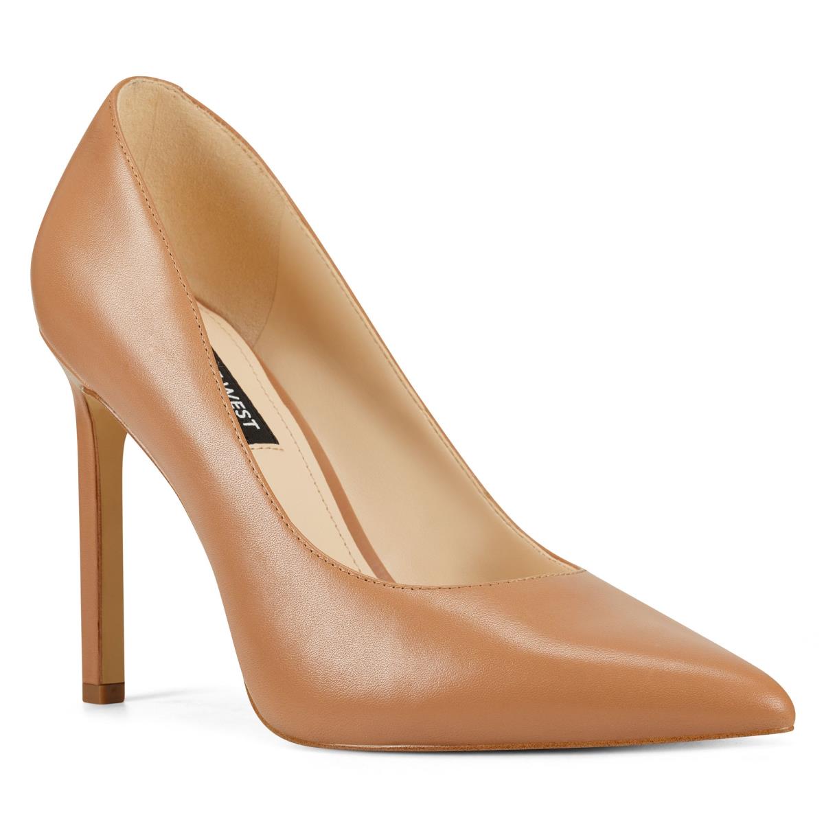 Nine West Tatiana Pointy Kappe Pumps Damen Beige | 6981MGZQV