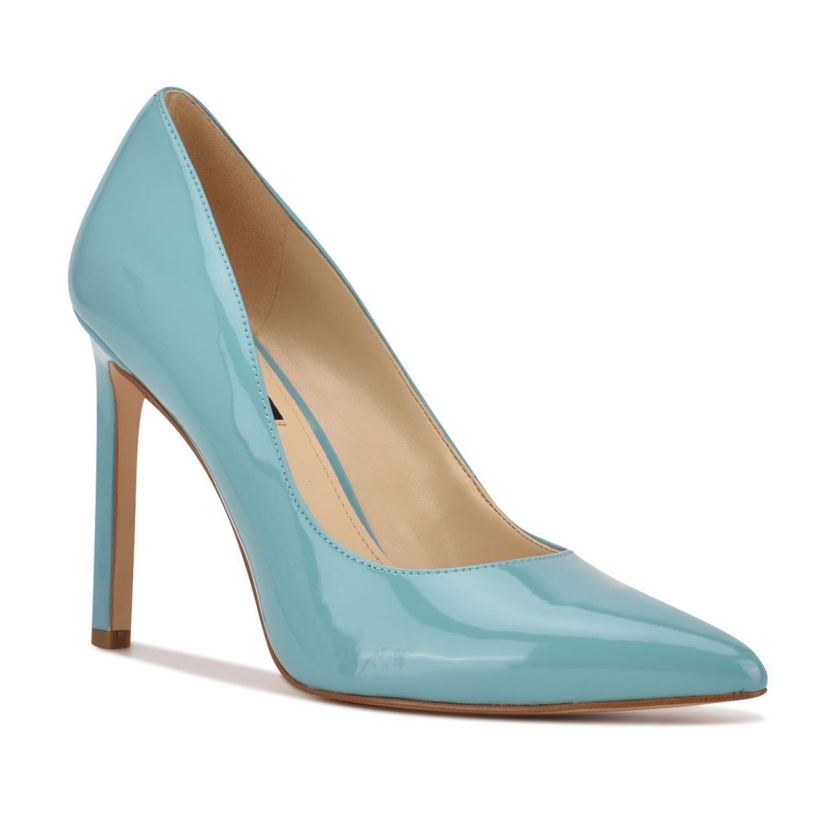 Nine West Tatiana Pointy Kappe Pumps Damen Blau | 7108UDGAC