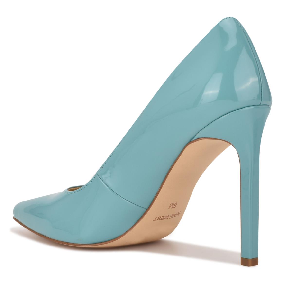 Nine West Tatiana Pointy Kappe Pumps Damen Blau | 7108UDGAC