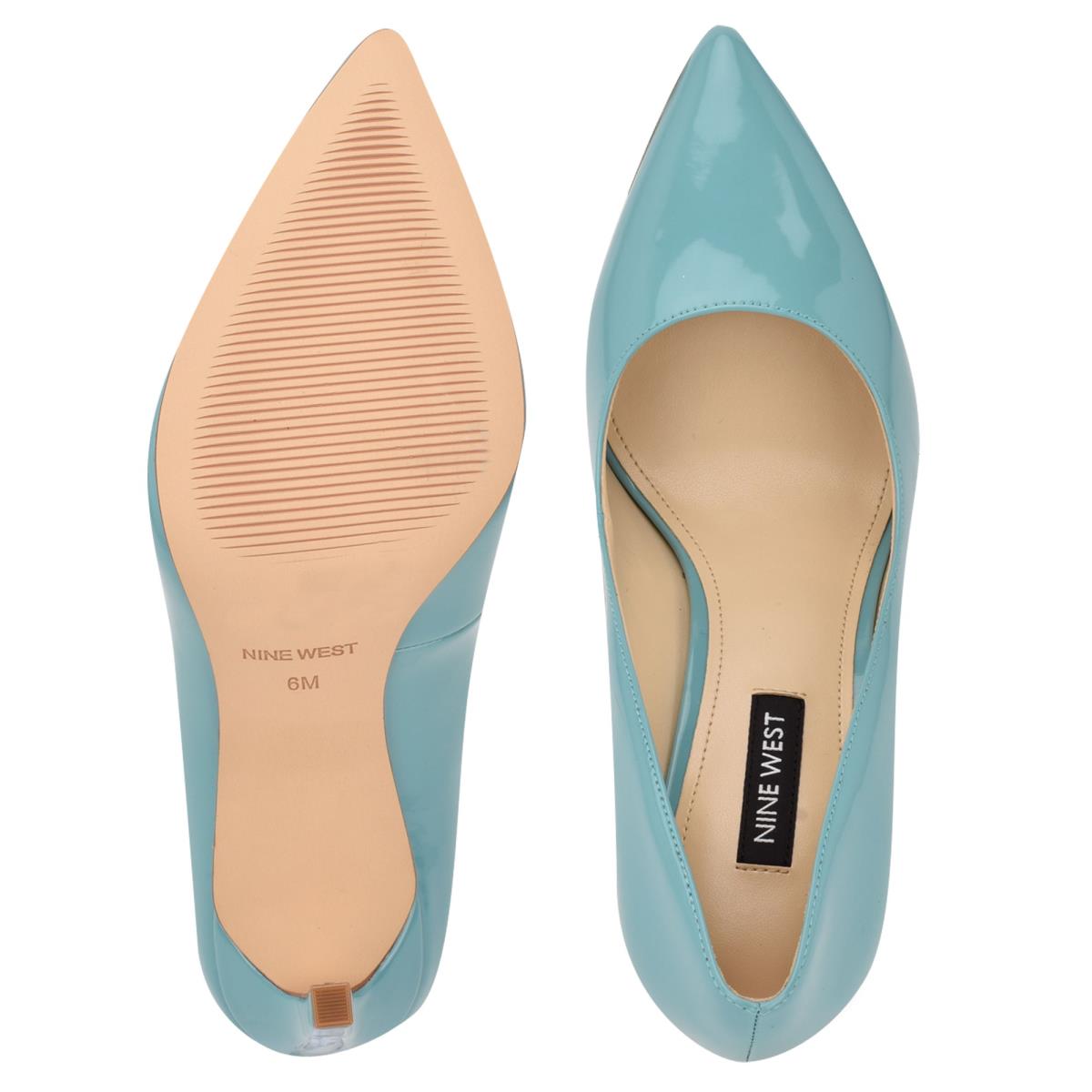 Nine West Tatiana Pointy Kappe Pumps Damen Blau | 7108UDGAC