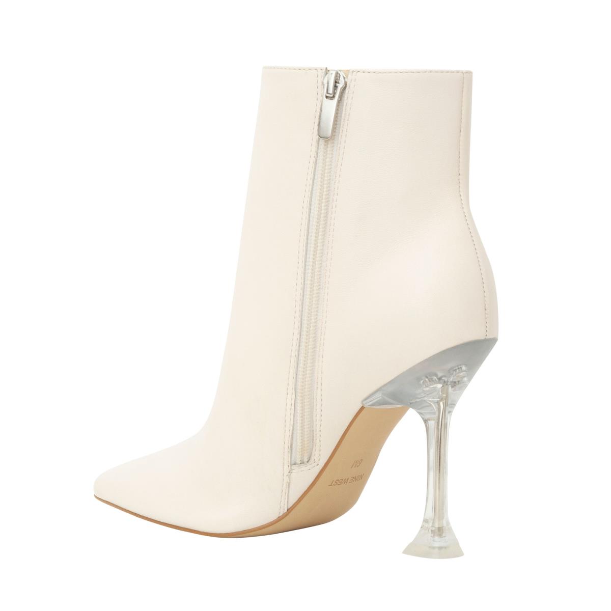 Nine West Tonight Kleider Stiefeletten Damen Weiß | 0813HNXZS