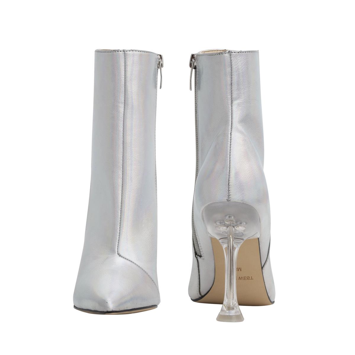 Nine West Tonight Kleider Stiefeletten Damen Silber | 2853RTCKY