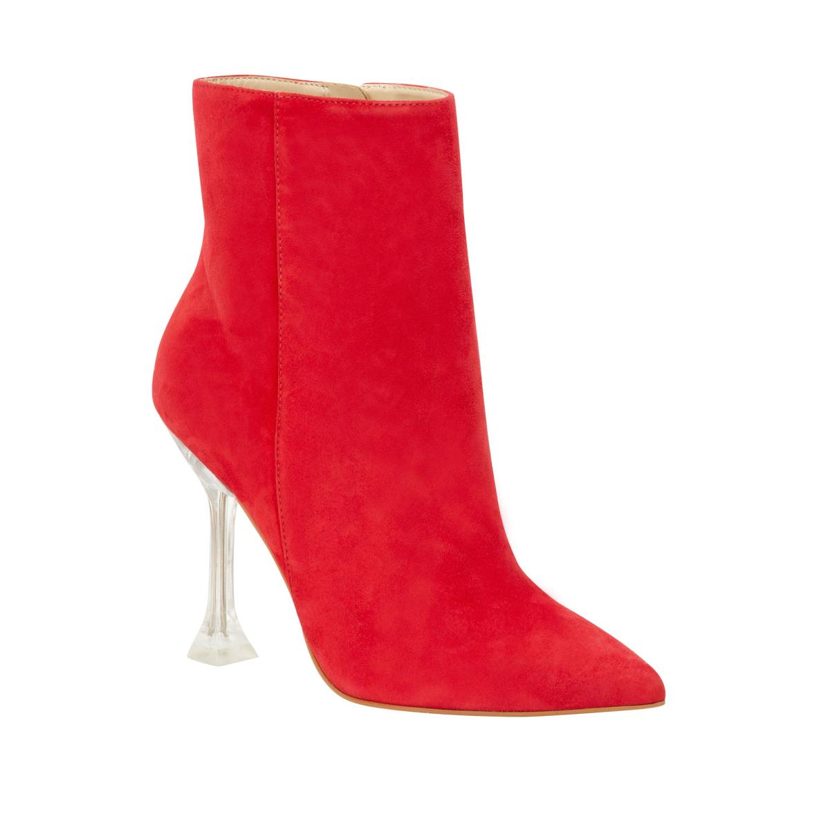 Nine West Tonight Kleider Stiefeletten Damen Rot | 8261DORNQ