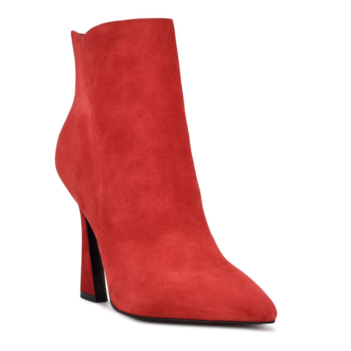 Nine West Torrie Kleider Stiefeletten Damen Rot | 2510RABDG