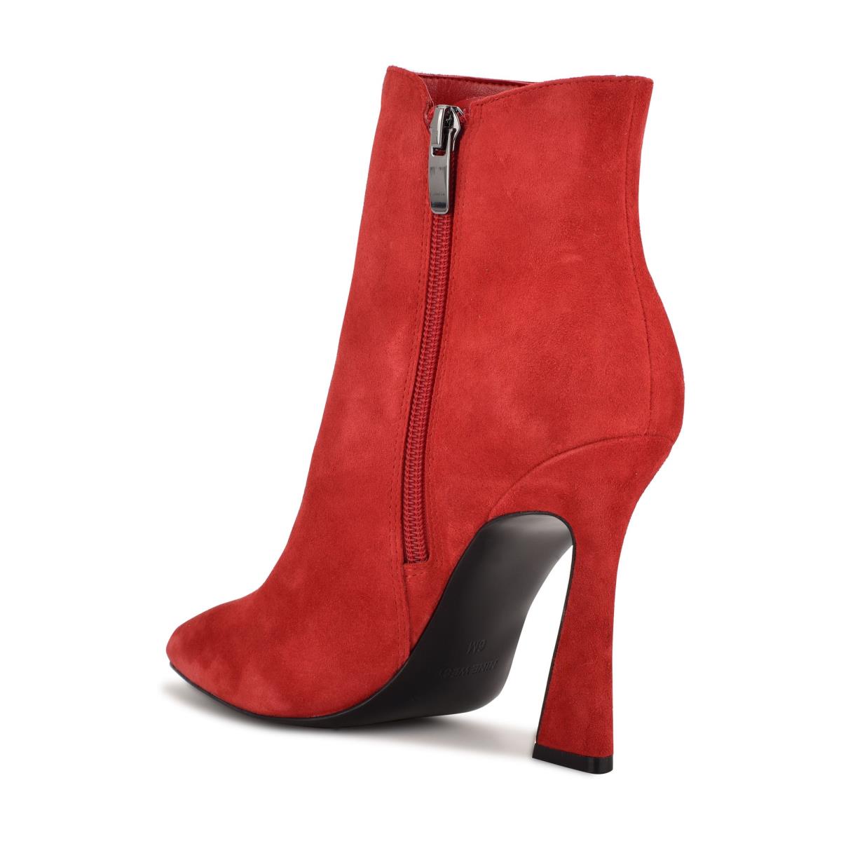 Nine West Torrie Kleider Stiefeletten Damen Rot | 2510RABDG