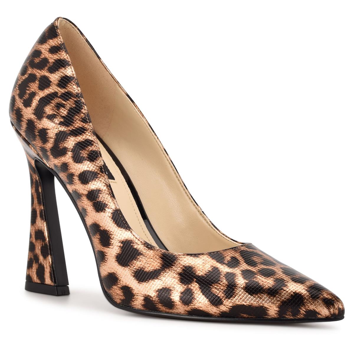 Nine West Trendz Pointy Kappe Pumps Damen Leopard | 1938YGEXK